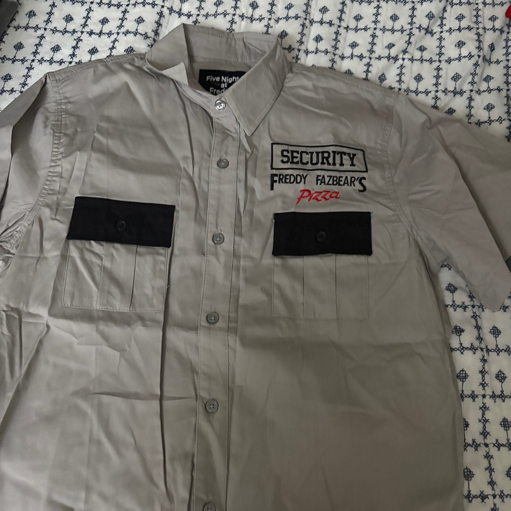Five Nights at Freddy's Security Shirt - Gray